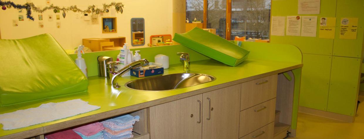 Salle pour le change