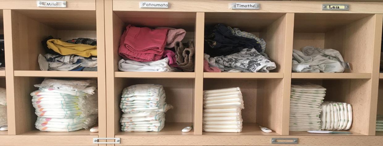 Armoire de rangement nomminative