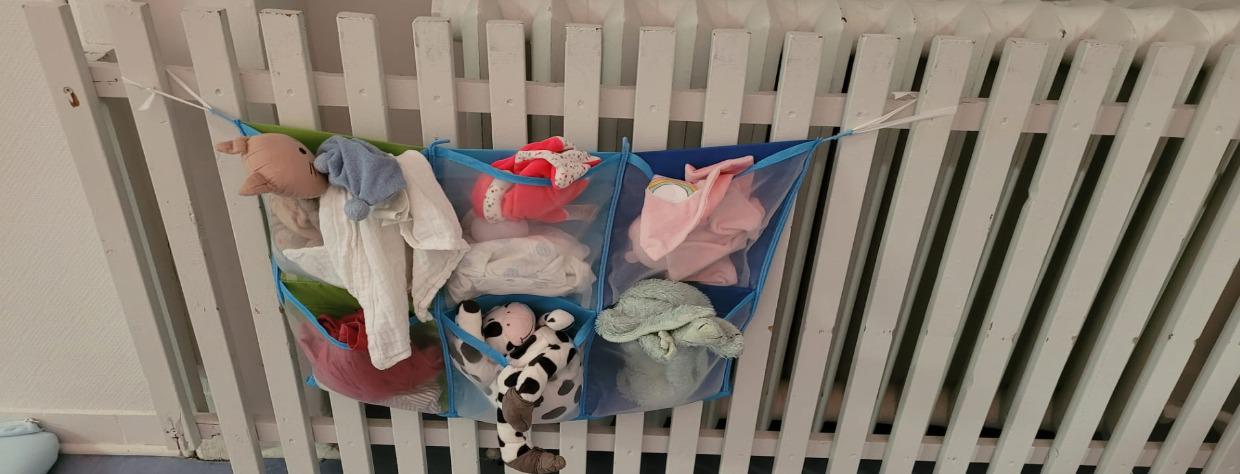 Rangement pour peluches