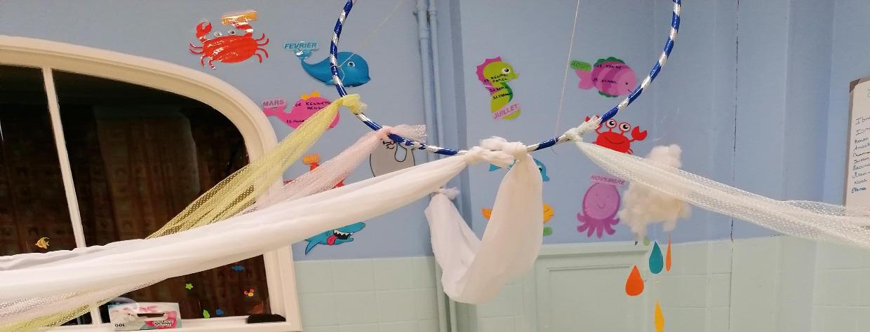 Montage avec un cerceau