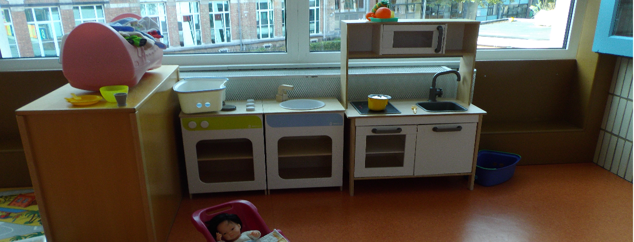 Coin cuisine en jouet