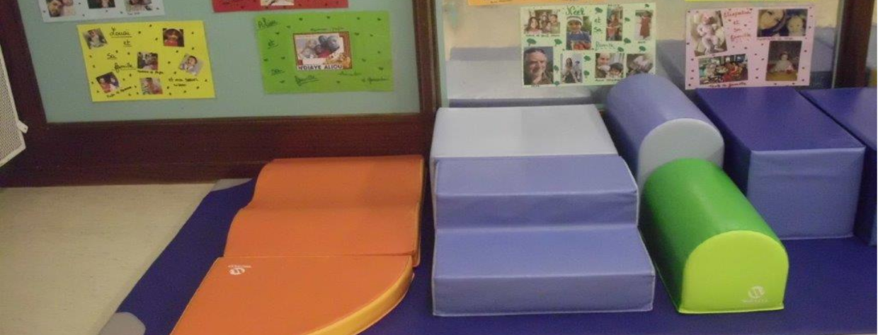 Tapis et bocs en mousse